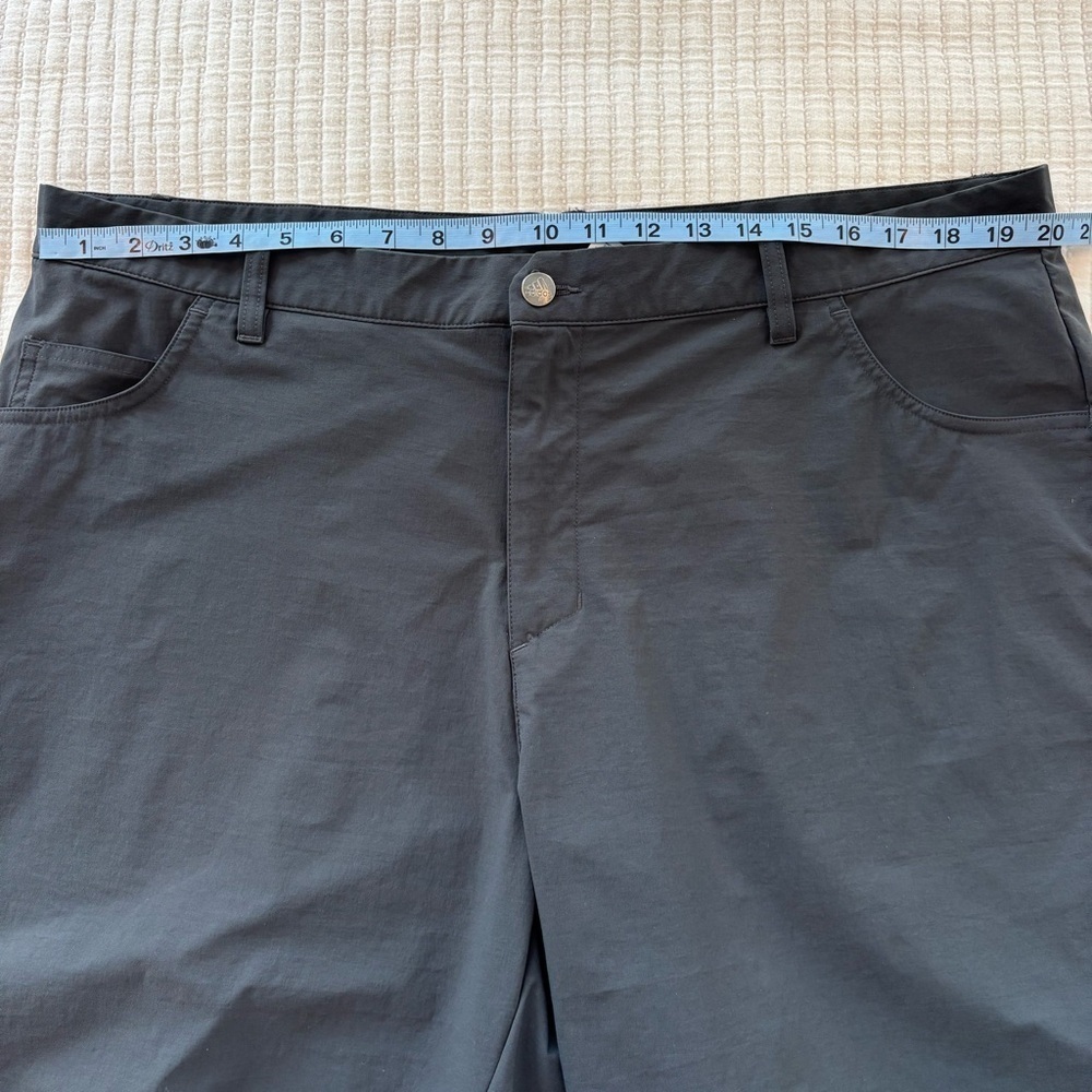 Adidas Adicross 5 Pocket Men's Golf Shorts Midnight Grey Size 40 Inseam 9" - Picture 7 of 9